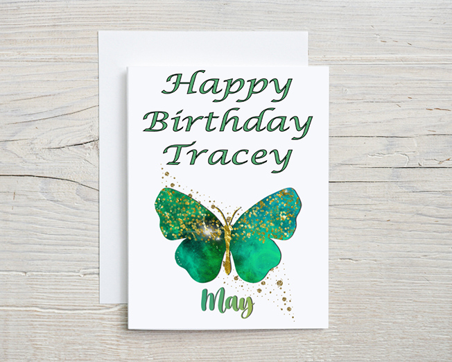 Butterfly Birthday May