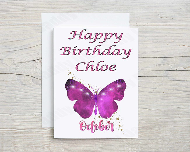 Butterfly Birthday October