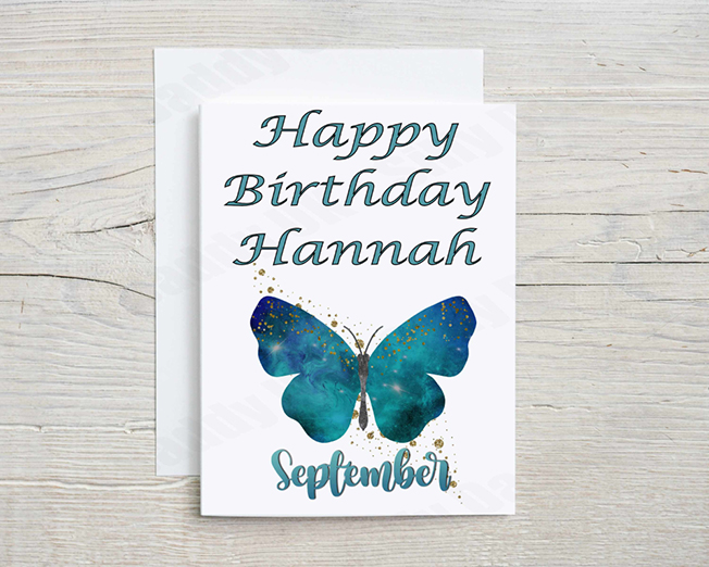 Butterfly Birthday September